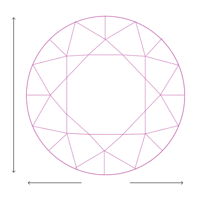 1.00 ct. Carat Round Diamond